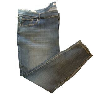 Women's  Levi's Strauss Signiture Gold Med Wash Skinny Jeans Size 39 X 40